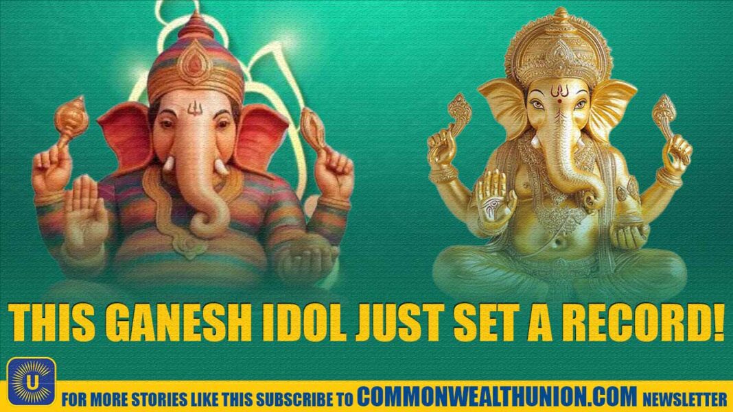 No Clay, No Plaster — This Ganesha Idol Made of Sarees Is Redefining Festive Sustainability! No Clay, No Plaster — This Ganesha Idol Made of Sarees Is Redefining Festive Sustainability!