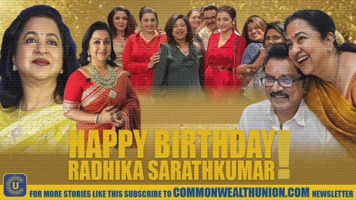 From Screen Legend to Media Mogul: Radhika Sarathkumar Celebrates 63 in Style