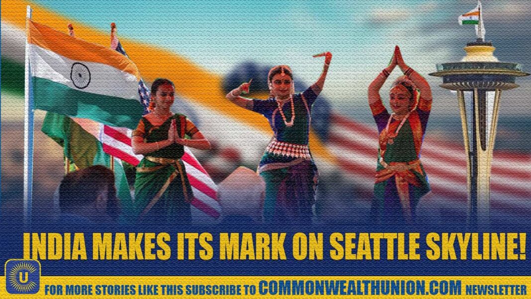India’s Tricolor Soars Above Seattle: A Milestone Celebration of Friendship India’s Tricolor Soars Above Seattle: A Milestone Celebration of Friendship