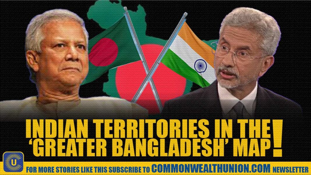 India Monitors Controversial ‘Greater Bangladesh’ Map Displayed in Dhaka India Monitors Controversial ‘Greater Bangladesh’ Map Displayed in Dhaka