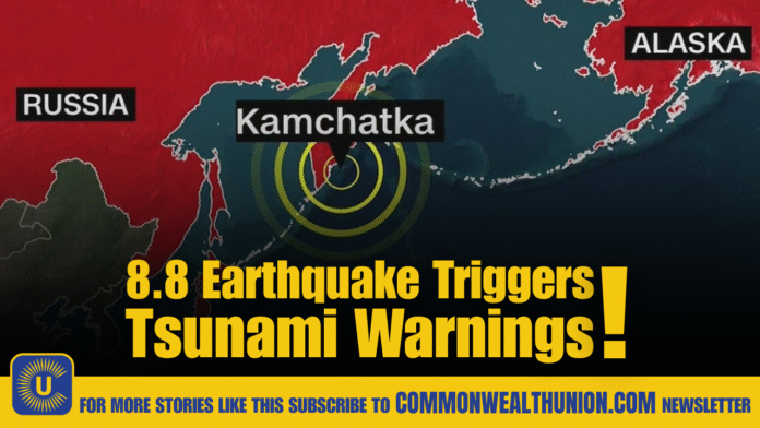 Ocean Fury Unleashed: Russia’s 8.8 Quake Triggers Tsunami Alerts Across the Pacific!