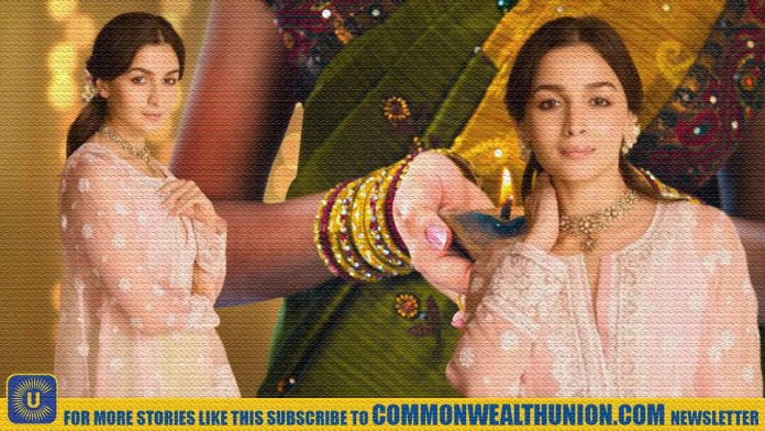 Alia Bhatt’s Diwali “Lungi’ Moment