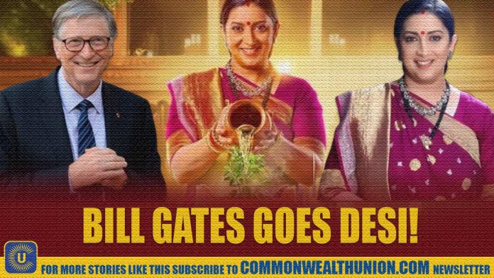 The internet can’t believe this wild collaboration: Smriti Irani’s next co-star is Bill Gates!