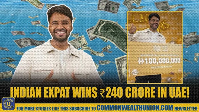 Unbelievable Luck: Indian in UAE wins record ₹240 crore in UAE Lottery!