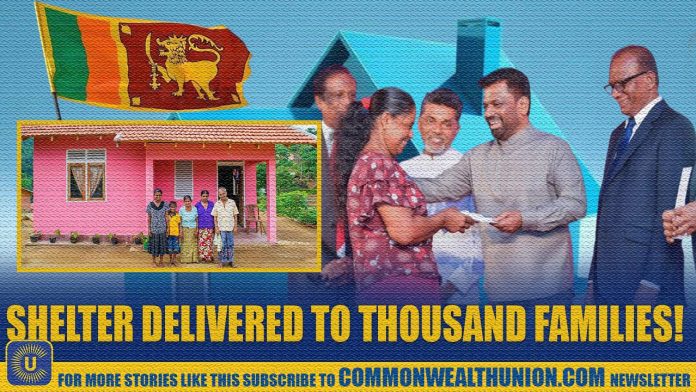 No longer homeless: Sri Lanka’s surprising gift to 1,000 families in need!