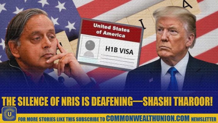 Your silence is deafening! Shashi Tharoor raises alarm over the loud silence of Indian-Americans on US policy shifts!