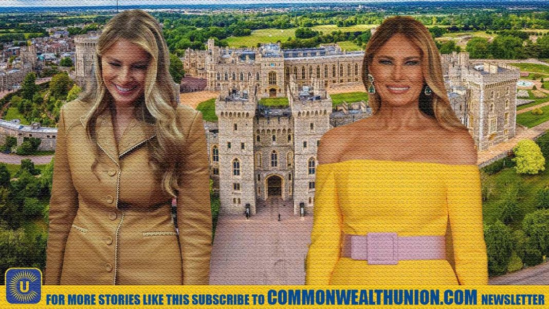 Was It Pink? Was it purple? Melania Trump keeps us guessing