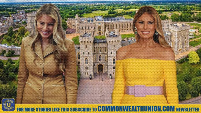 Was It Pink? Was it purple? Melania Trump keeps us guessing