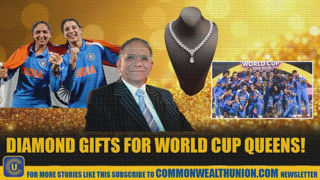 A glittering surprise: World Cup Queens receive diamond gifts from Surat tycoon!