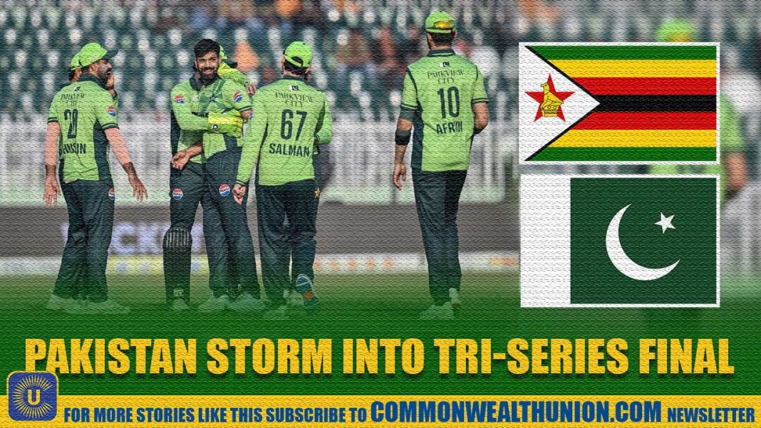 Pakistan Secure Tri-Series Final Spot With 69-Run Win Over Zimbabwe Pakistan Secure Tri-Series Final Spot With 69-Run Win Over Zimbabwe