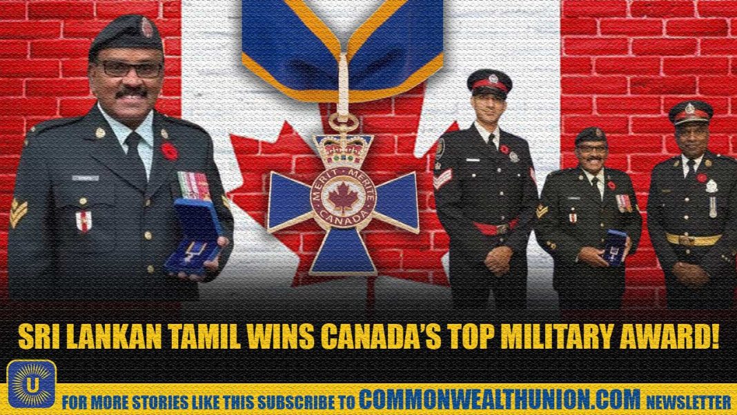From refugee to national honor: Tamil-Canadian veteran receives Canada’s top military award! From refugee to national honor: Tamil-Canadian veteran receives Canada’s top military award!