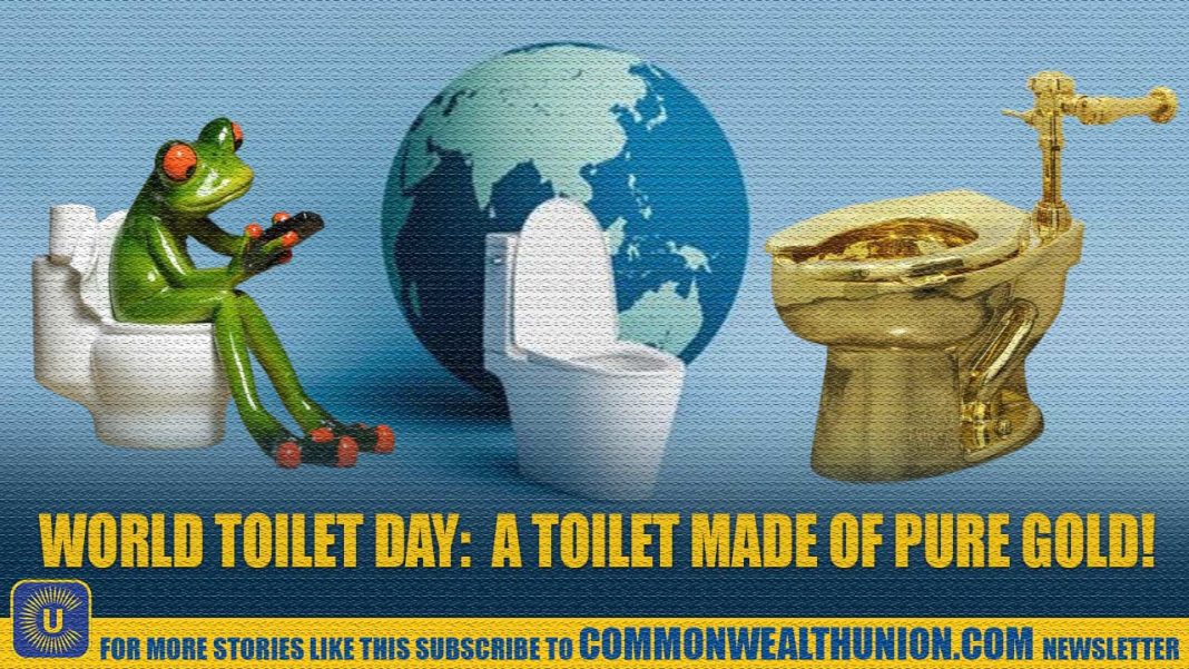 World Toilet Day: A look at the world’s most expensive toilet made of 100 kg of gold. And the price is…….! World Toilet Day: A look at the world’s most expensive toilet made of 100 kg of gold. And the price is…….!