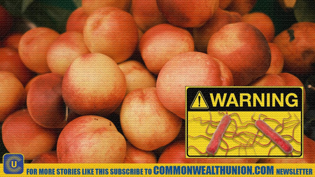 Listeria outbreak prompts peach recall nationwide Listeria outbreak prompts peach recall nationwide