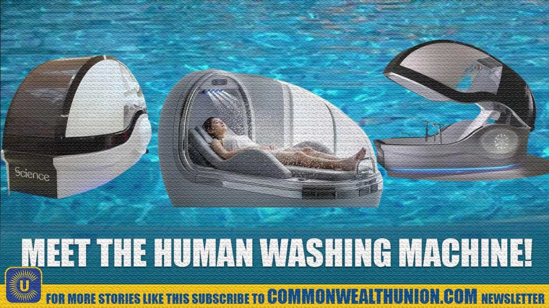 No more showers: This unbelievable Human Washing Machine can clean you in minutes! No more showers: This unbelievable Human Washing Machine can clean you in minutes!