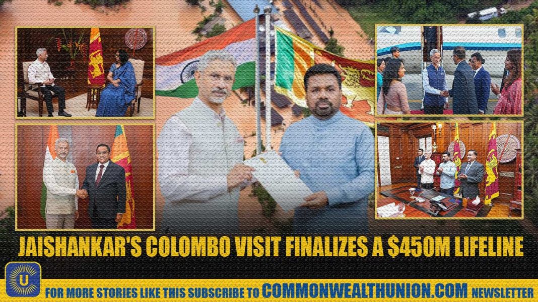 Jaishankar’s Colombo visit ends with $450m relief aid to Sri Lanka!