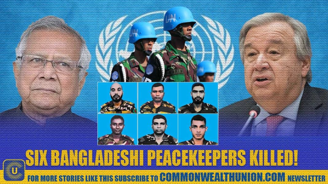 UN mission hit: Deadly drone strike kills six Bangladeshi UN peacekeepers in Sudan! UN mission hit: Deadly drone strike kills six Bangladeshi UN peacekeepers in Sudan!