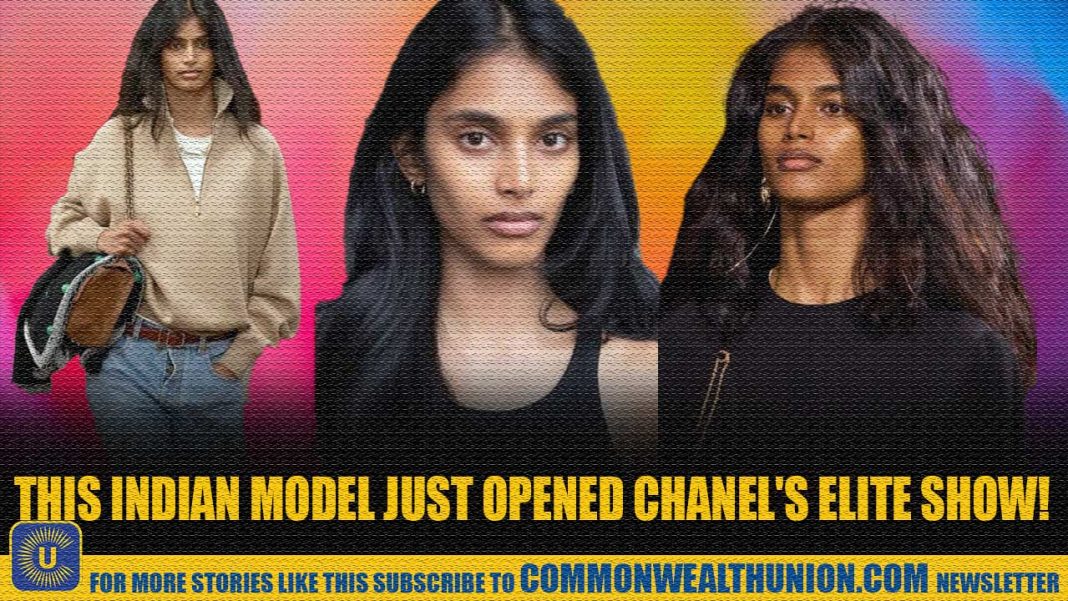 A historic first: An Indian model leads Chanel’s Metiers d’Art show! A historic first: An Indian model leads Chanel’s Metiers d’Art show!