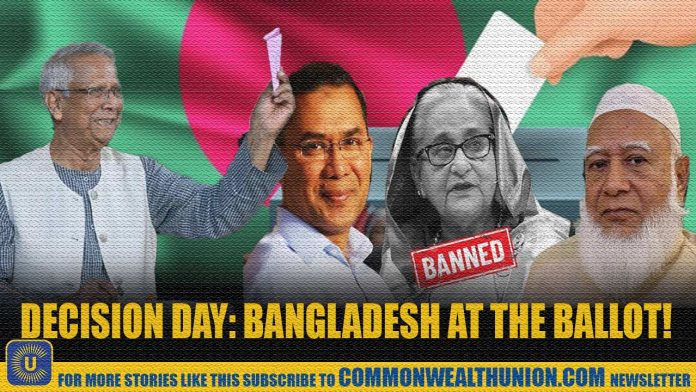 Bangladesh decides today: Ballots open across Bangladesh!