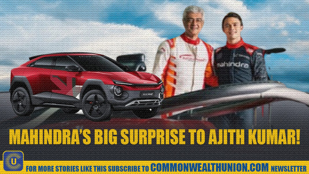 Mahindra honors Ajith Kumar with the world’s first Formula E-Themed SUV! But why? Mahindra honors Ajith Kumar with the world's first Formula E-Themed SUV! But why?