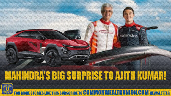 Mahindra honors Ajith Kumar with the world's first Formula E-Themed SUV! But why?