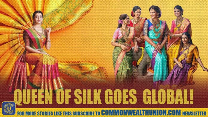 How India’s Kanchipuram saree quietly reached the global fashion stage!