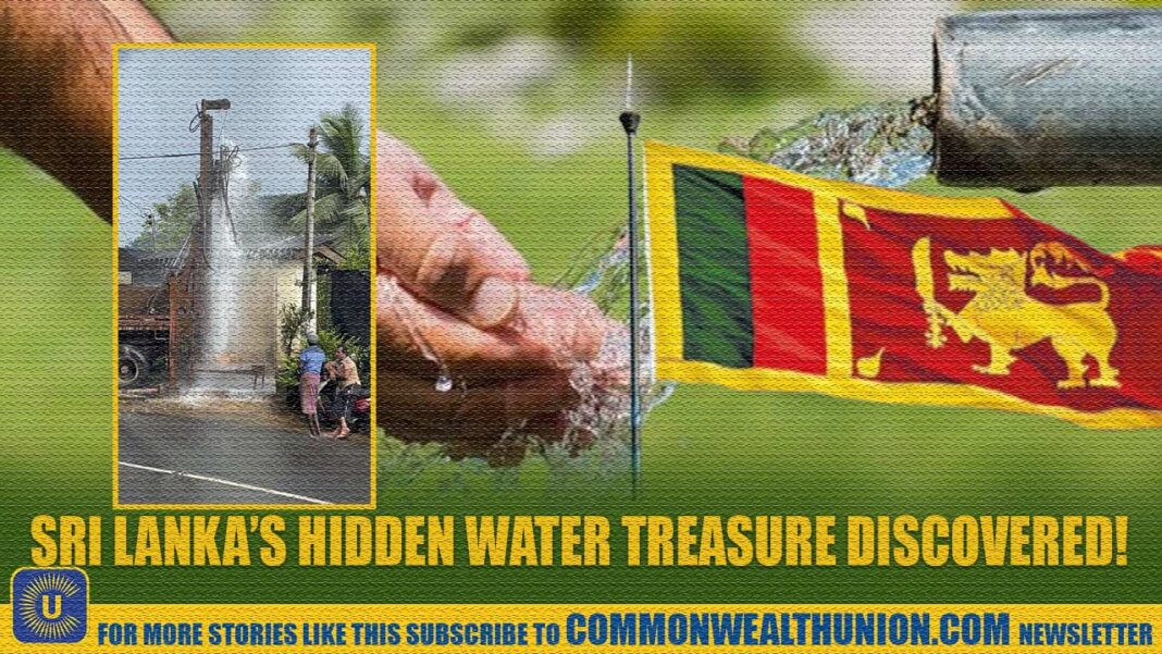 Largest underground water reserve discovered in Sri Lanka! Largest underground water reserve discovered in Sri Lanka!