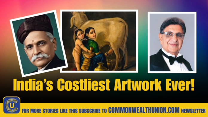 This Ravi Varma painting just made auction history in India for fetching ₹167 crore! Check out who bought this masterpiece!