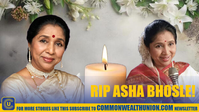A golden voice is gone: Indian legendary singer Asha Bhosle dies at 92!