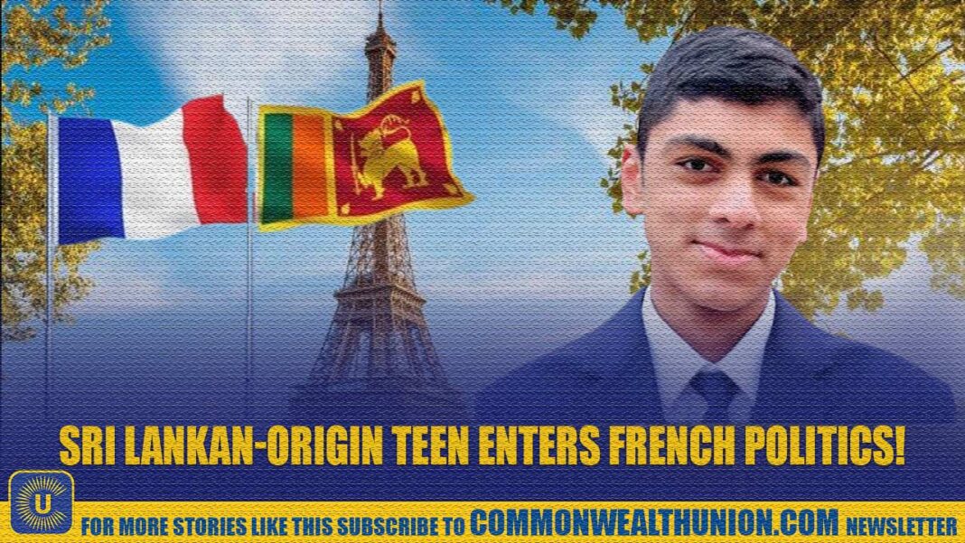 This Sri Lankan-origin teen’s political victory is turning heads across France! This Sri Lankan-origin teen’s political victory is turning heads across France!