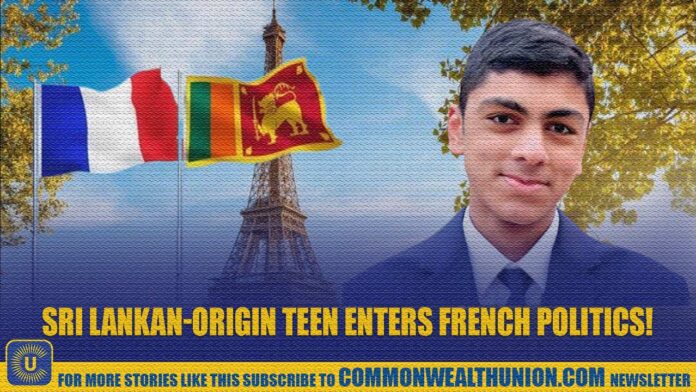 This Sri Lankan-origin teen’s political victory is turning heads across France!