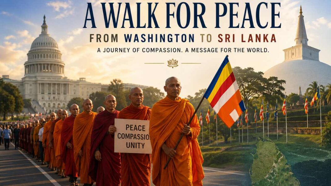 A Walk for Peace: From Washington to Sri Lanka, A Journey of Compassion and Unity A Walk for Peace: From Washington to Sri Lanka, A Journey of Compassion and Unity