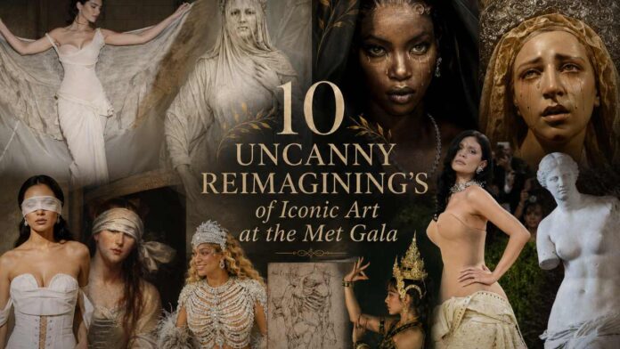 From Canvas to Couture: 10 Uncanny Reimagining’s of Iconic Art at the Met Gala
