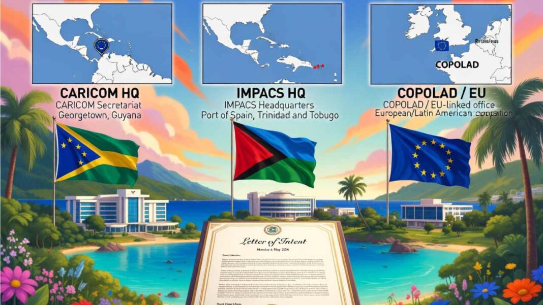 Historic Partnership Signed: CARICOM IMPACS and COPOLAD III Join Forces Against Adaptive Criminal Networks and Drug Precursors Historic Partnership Signed: CARICOM IMPACS and COPOLAD III Join Forces Against Adaptive Criminal Networks and Drug Precursors