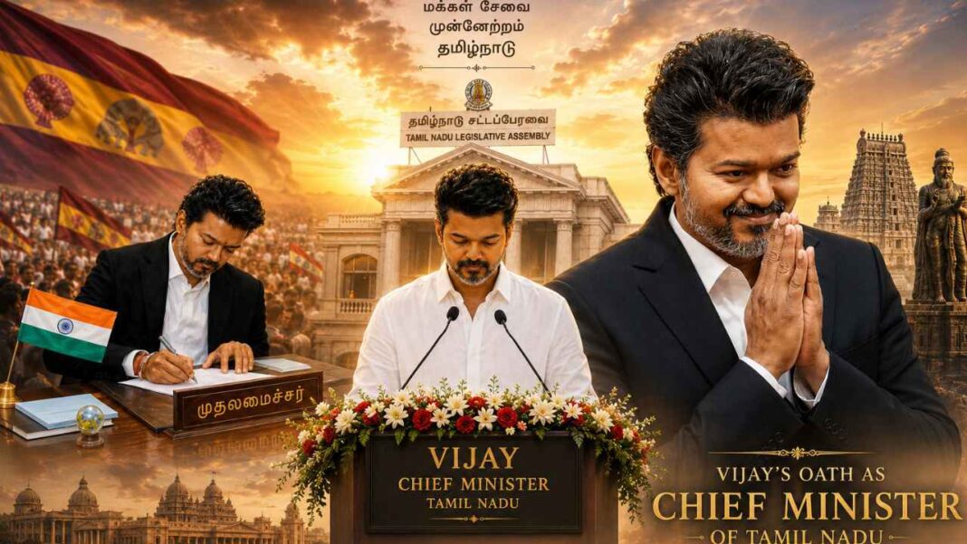 Vijay sworn in as Tamil Nadu Chief Minister in a high-voltage ceremony: But what was his first message to the people of Tamil Nadu? Vijay sworn in as Tamil Nadu Chief Minister in a high-voltage ceremony: But what was his first message to the people of Tamil Nadu?