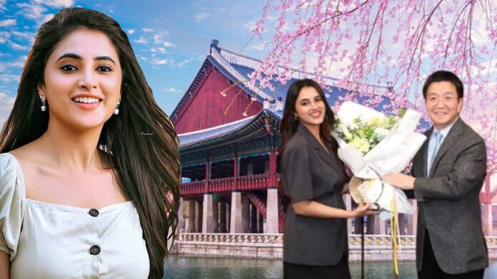 Prestigious global honour for Indian actress: Priyanka Mohan is the new Honorary Ambassador for Korea Tourism!
