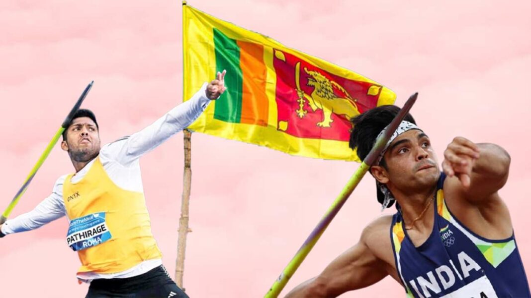 Sri Lankan javelin star stuns the athletics world: Breaks Neeraj Chopra’s record! Sri Lankan javelin star stuns the athletics world: Breaks Neeraj Chopra's record!