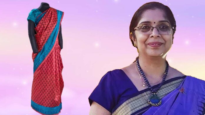 Why is the US museum displaying an ISRO scientist’s saree?