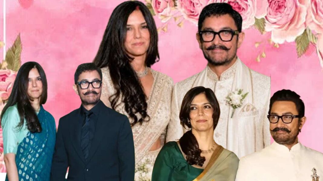 Aamir Khan and Gauri Spratt tie the knot in a private wedding ceremony! Aamir Khan and Gauri Spratt tie the knot in a private wedding ceremony!