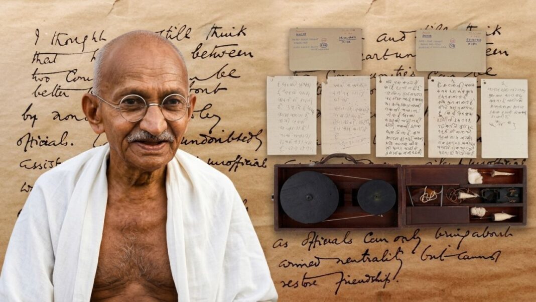 Gandhi’s priceless handwritten notes fetch a record sum at Mumbai auction: Why is this national treasure so valuable? Gandhi’s priceless handwritten notes fetch a record sum at Mumbai auction: Why is this national treasure so valuable?