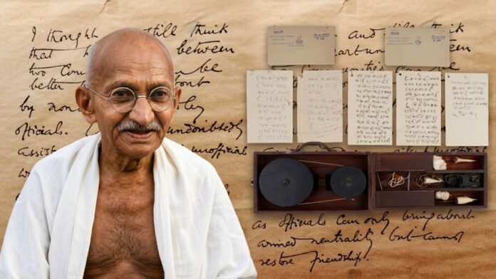 Gandhi’s priceless handwritten notes fetch a record sum at Mumbai auction: Why is this national treasure so valuable?
