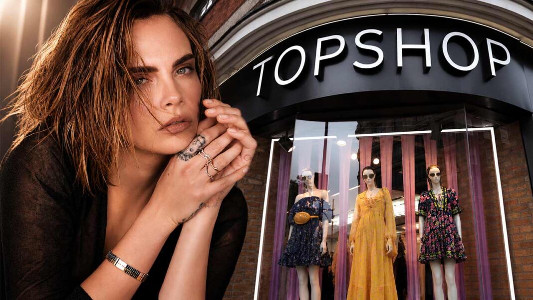 Cara Delevingne Returns to Topshop with Her First Collection as Creative Lead Cara Delevingne Returns to Topshop with Her First Collection as Creative Lead