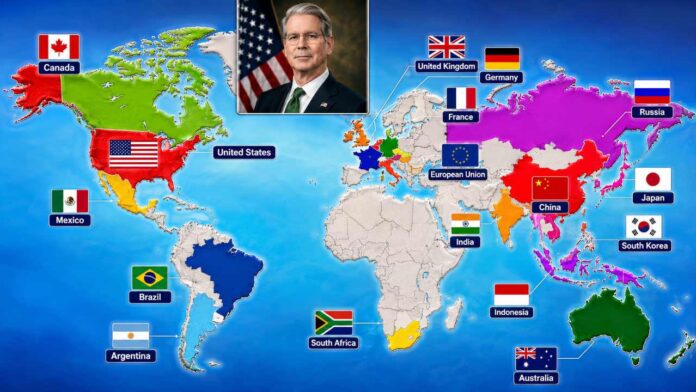 US Treasury’s Bessent Faces G20 Diplomacy Test Amid Tariffs, Iran War & Bond Turmoil