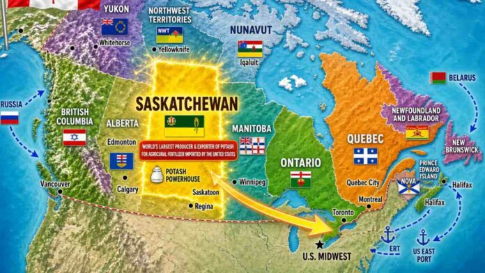 Trump Keeps Canadian Potash in U.S. Supply Chain as Price Pressure Mounts