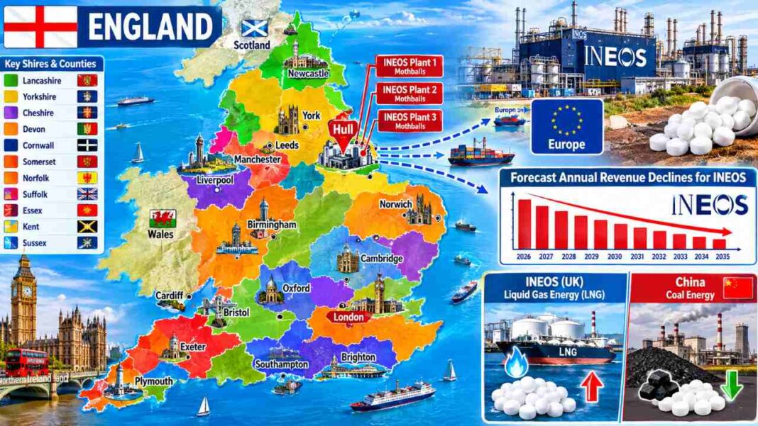 INEOS Puts Three Hull Chemical Plants on Hold as Energy Costs Undercut European Production INEOS Puts Three Hull Chemical Plants on Hold as Energy Costs Undercut European Production